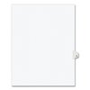 Avery Dennison Individual Dividers, Exhibit Q, PK25, Width: 11" 01417